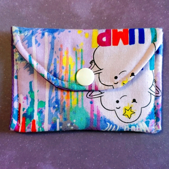 Hand Crafted Handbags - Adventure Time Coin Purse - Lumpy Space Princess